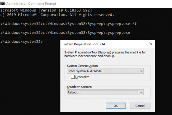 Step by Step: Sysprep Windows 10 Machine – Mushaaf Blog
