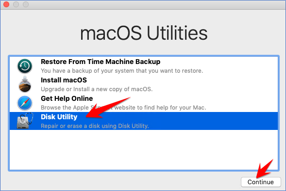 vmware mac os disk utility installation